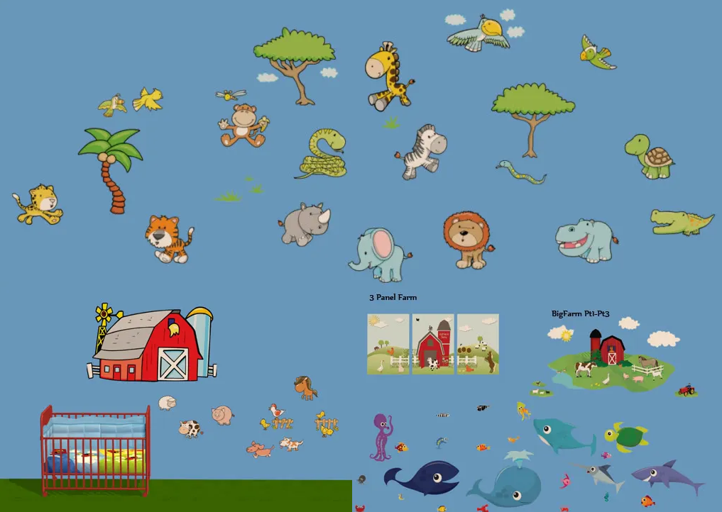 AnimalWallstickerSets.zip