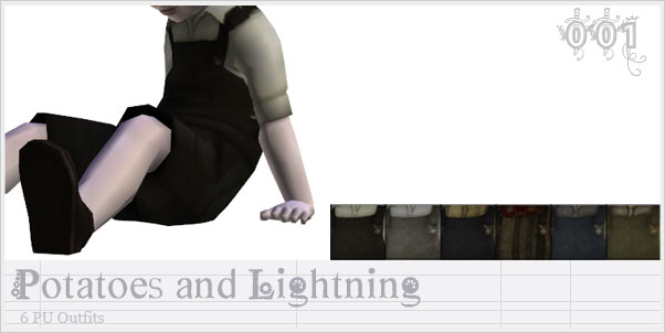 [JA] Potatoes and Lightning - PU Outfit.rar
