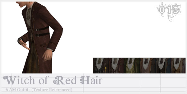 [JA] Witch of Red Hair - AM Outfit (BV Required).rar