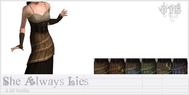 [JA] She Always Lies - AF Outfit.rar