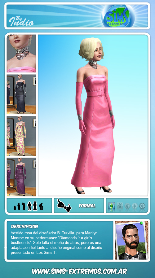Sims-Extremos_Indio_MarilynMonroePinkSatinDress_AF.rar
