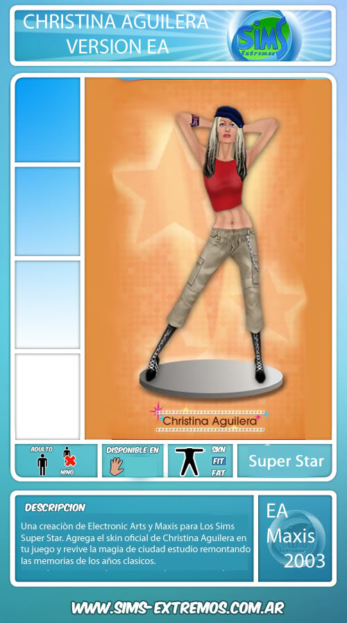Sims-Extremos_Gerardo_ChristinaAguilera_EA'Maxis'Version.rar