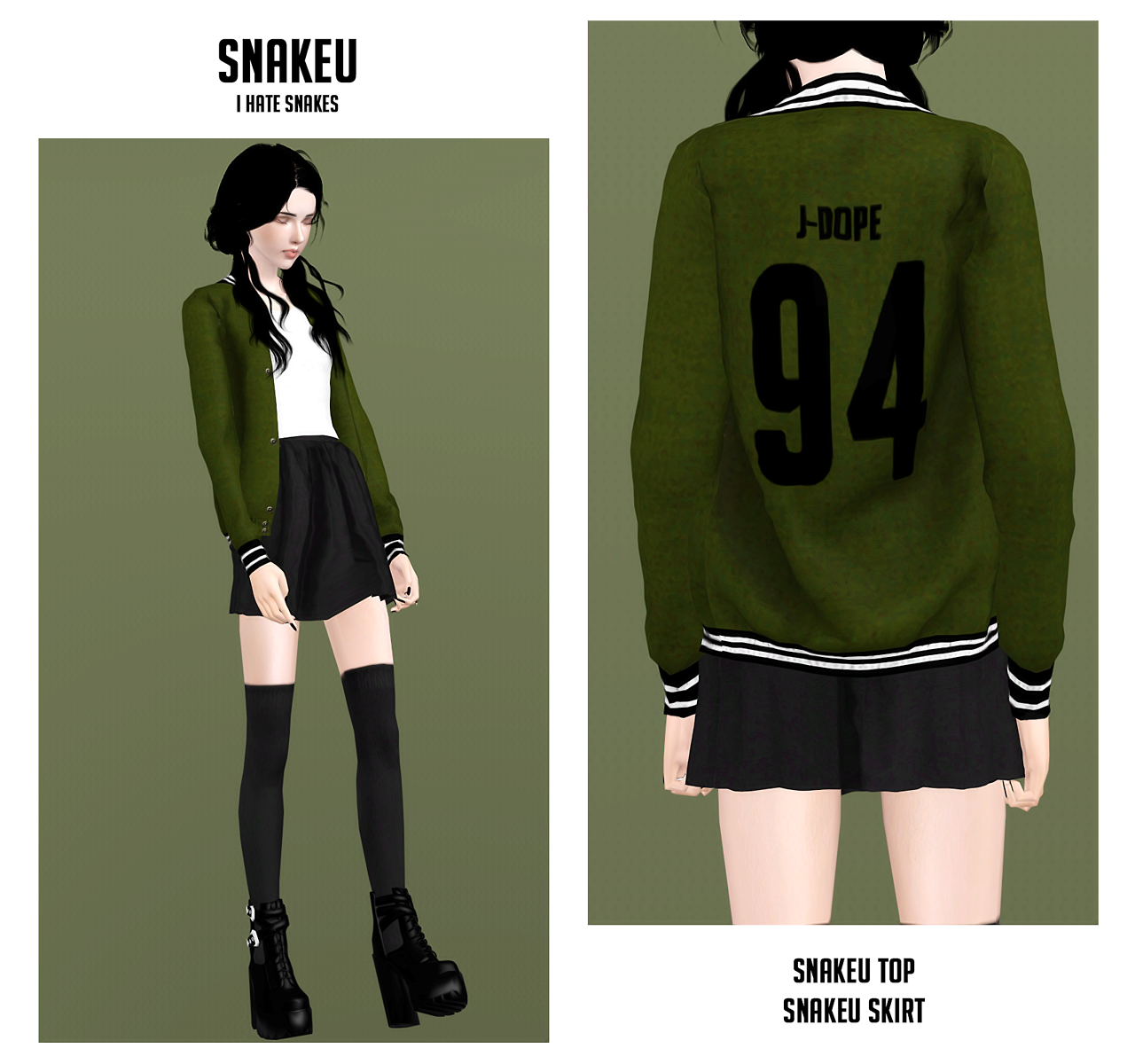 BLINKSIMS_SNAKEU_TOP&SKIRT.rar