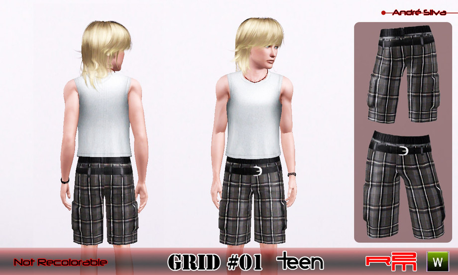 R2M Grid #01 Teen.sims3pack
