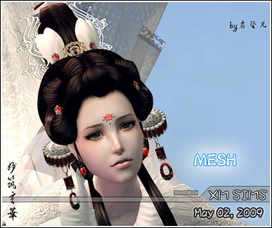 MESH_NvWa_hair001_bycglvl_090401.zip