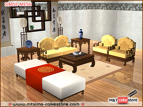 LittleCat_Set_ModernChineseLiving01.rar