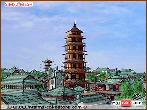 Chinachen84_LittleCat_Object_LeiFengTower.rar