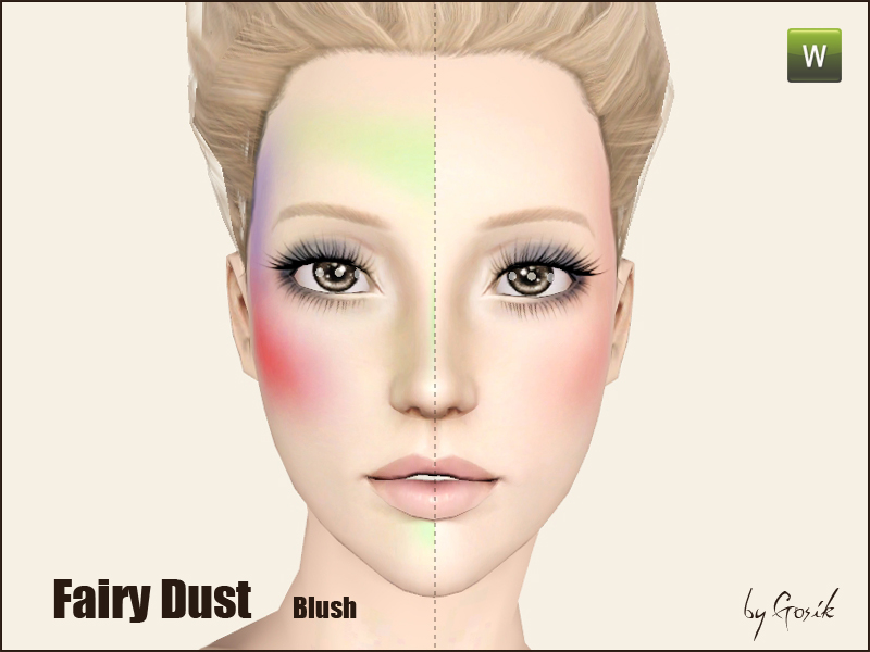 Gosik Fairy dust blush.package