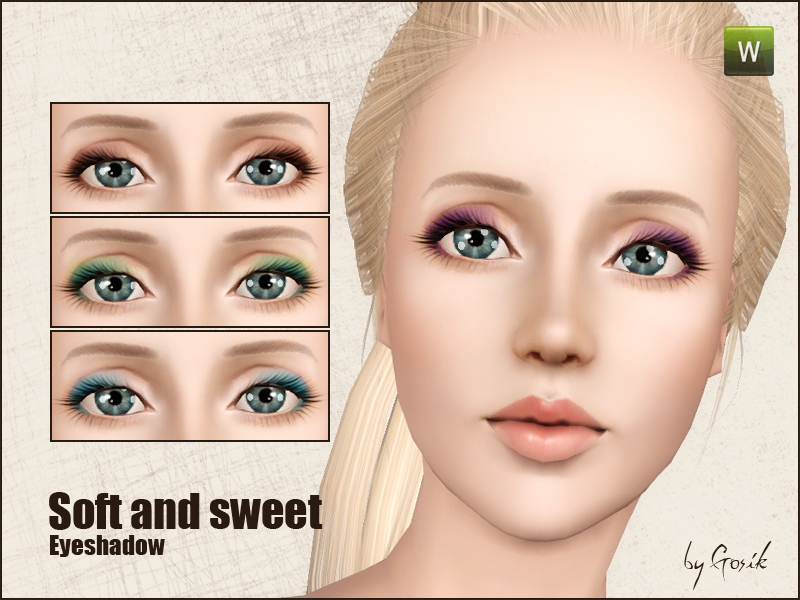 Gosik Soft and sweet eyeshadow.package