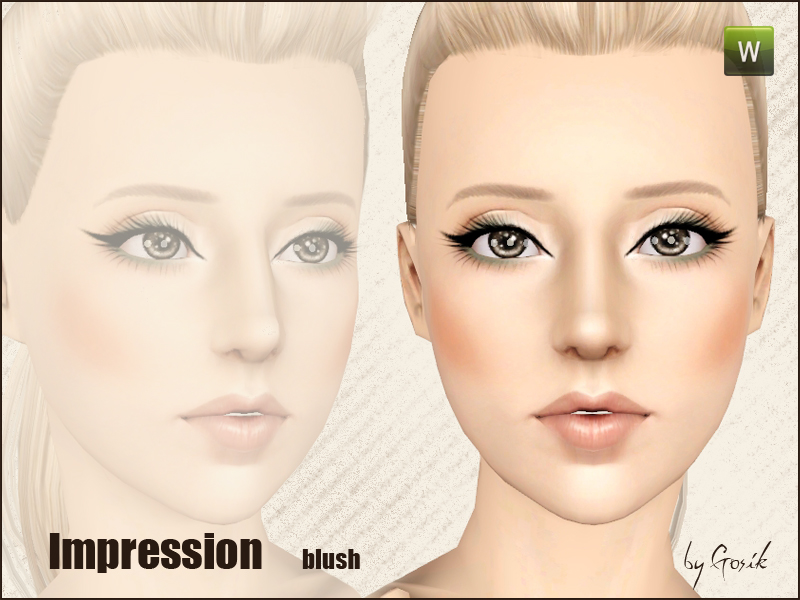 Gosik Impression blush.package