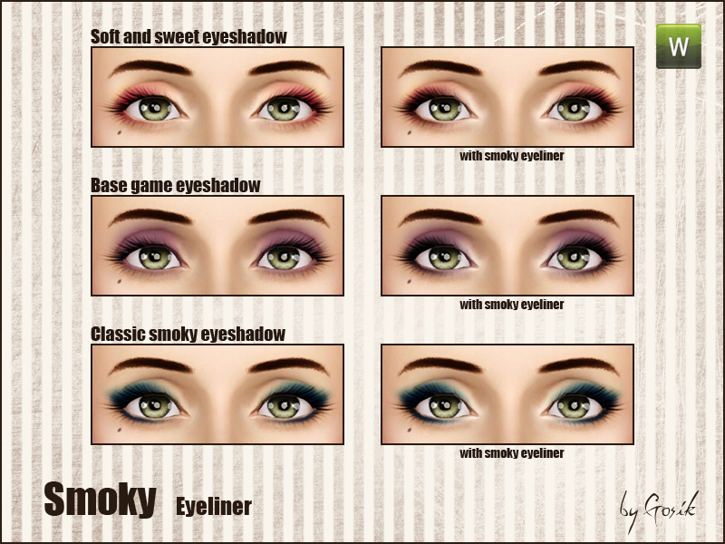 Gosik Smoky eyeliner.package