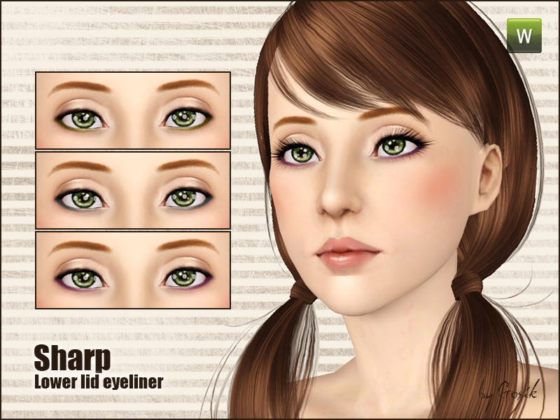 Gosik Sharp lower lid eyeliner.package